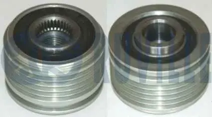 Шків генератора 4 ребра, 5 канавок MERCEDES-BENZ A 150,170, 200, B 150,170, 200 RUVILLE 541959