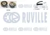 RUVILLE К-кт ГРМ (ремінь 137 зуб*19мм + ролик) VW SEAT SKODA 550046