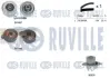 RUVILLE CITROEN К-кт. ГРМ (помпа+рем.+2шт.ролика+кріплення) Berlingo 1.6, Peugeot 307 1.6 5501201