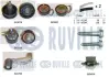 RUVILLE VW К-кт. ГРМ (помпа +2шт.рем.+4шт.ролик+крепление) Golf IV, Polo SKODA 5501361