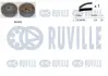 К-кт. ГРМ (рем.+ролик+кріплення) AUDI 2,0: 100/ A6 VW 2,0: Golf III/IV, Passat SEAT 2,0: Toledo, Ibiza RUVILLE 550241 (фото 1)