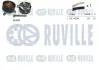 RUVILLE К-т ременя ГРМ (ремінь тефлон!+ролик+крепл.) FORD Focus 1,6 10-, C-Max 550337