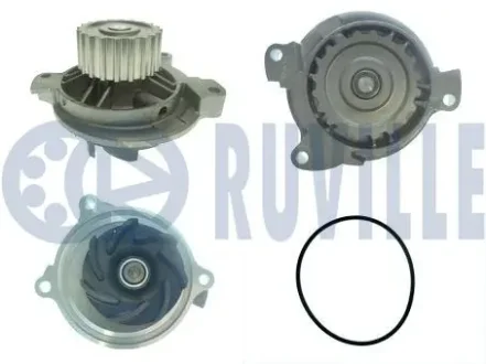 (УВАЖНО! 20 зубів) VW Помпа води 100 2.4D-2.5 TDI, A6 2.5TDI, LT 28-46 2.5TDI Ruville 561002A