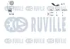 К-кт. ремінь + ролик Audi A3,Skoda Fabia II,Octavia II,SuperB II,Caddy III,CC,Golf VI,Passat 1.6/2.0TD 05- RUVILLE 570064 (фото 2)
