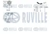 К-кт. (ремінь + 2шт. ролики) Vw 1.9 TDI RUVILLE 570067 (фото 2)