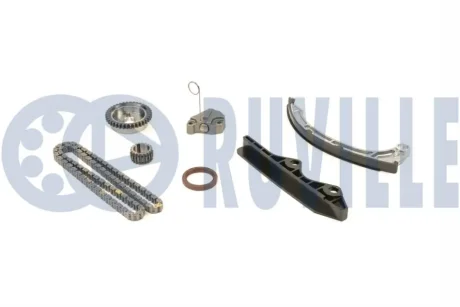 К-кт ланцюга приводу валу розподільчого Note,Micra II,III 1.2/1.4 Ruville 580063