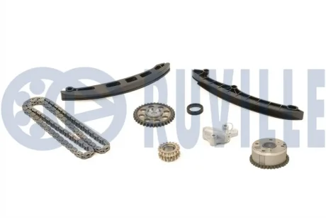 VW К-кт ланцюга ГРМ Jetta IV,Sharan,Tiguan 1.4TSI 07- Ruville 580145