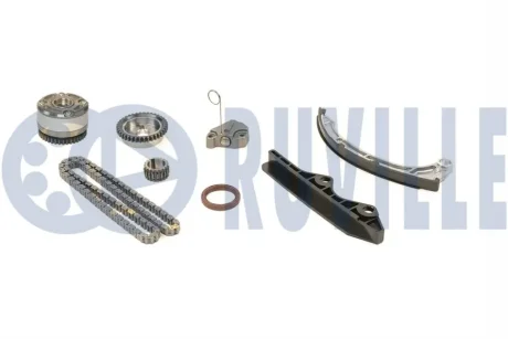 К-кт ланцюга приводу валу розподільчого Note,Micra II,III 1.2/1.4 Ruville 580147