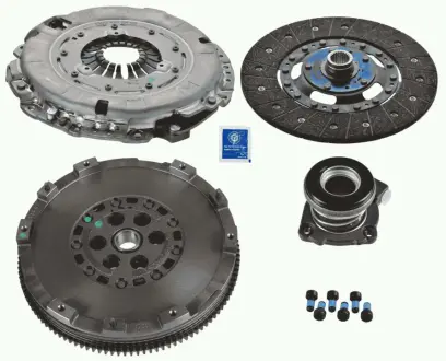 Комплект зчеплення (250мм) CHEVROLET CAPTIVA OPEL ANTARA A 2.2D 12.10- SACHS 2290601159 (фото 1)