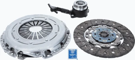 Фото - комплект зчеплення (240мм) VOLVO S60 II, S80 II, V60 I, V70 III FORD GALAXY II, MONDEO IV, S-MAX, TOURNEO CONNECT V408 NADWOZIE WIELKO, TRANSIT CONNECT, TRANSIT CONNECT V408/MINIVAN 1.6D 12.10- SACHS 3000990378 Комплект зчеплення (240мм) VOLVO S60 II, S80 II, V60 I, V70 III FORD GALAXY II, MONDEO IV, S-MAX, TOURNEO CONNECT V408 NADWOZIE WIELKO, TRANSIT CONNECT, TRANSIT CONNECT V408/MINIVAN 1.6D 12.10- SACHS 3000990378