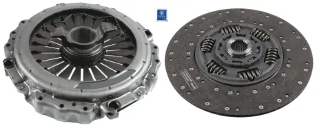 Комплект зчеплення (430мм) VOLVO FH, FM, FM12, FMX 10.8D/12.1D/12.8D 08.98- SACHS 3400 700 478 (фото 1)