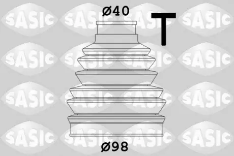 Ремонтний комплект пильника шруса з елементами монтажу SASIC 2933023