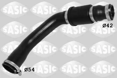 Шланг інтеркулера (Впускна сторона, комплект) FORD TRANSIT, TRANSIT V363 2.2D 04.06- SASIC 3336061