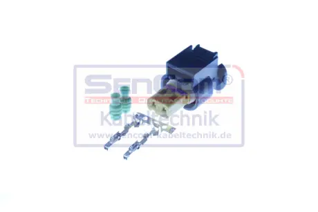 Електричний роз’єм, кількість контактів: 2, ремкомплект, AUDI SEAT SKODA VW SenCom CS-20425