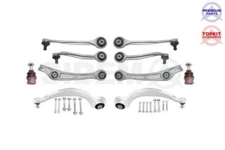 AUDI К-кт передній підвіски Audi A4/5 07- SIDEM 37254