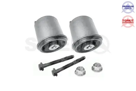 Сайлентблоки балки AUDI A3, SEAT IBIZA III, VW GOLF IV 96- зад. міст SIDEM 863713 SET