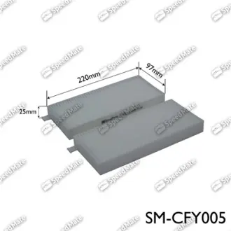 Фільтр салону SSANGYONG (2шт.) (SPEEDMATE, Korea) SK SPEEDMATE SM-CFY005