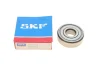 Підшипник кульковий 6302 2Z 15*42*13 (мет. сальники) SKF 6302-2Z (фото 2)