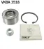 DB підшипник передн. ступ. W210 4-Matic 96- SKF VKBA 3518 (фото 1)