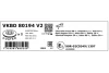 CHEVROLET диск гальм. передн.Cruze 1.6 09-, OPEL Astra j SKF VKBD 80194 V2 (фото 2)