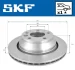VW гальмівний диск задн. Transporter T5, Touareg SKF VKBD 90539 V1 (фото 1)