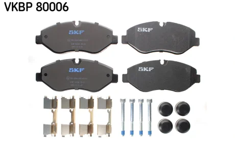 DB гальмівні колодки перед. Sprinter 06- Vito 03- SKF VKBP 80006
