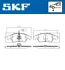 VW гальмівні колодки передн (з датчиком) Audi A4, A5,Q5 07- SKF VKBP 80053 E (фото 4)