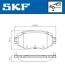 RENAULT гальмівні колодки передні MEGANE IV SKF VKBP 80083 (фото 2)
