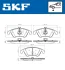 DB гальмівні колодки передн.W212, W204 07- SKF VKBP 80123 (фото 6)
