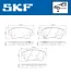 HYUNDAI гальмівні колодки передн i30,Kia Carens,Ceed,Pro Ceed 11 SKF VKBP 80161 A (фото 6)