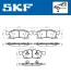 Гальм. колод. передн. Jeep Grand Cherokee 10- SKF VKBP 80639 A (фото 2)