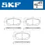 KIA гальмівні колодки передн.Picanto 11- SKF VKBP 80841 A (фото 2)