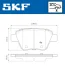 VW гальмів.колодки задн.Audi A1,3,Seat,Skoda Octavia,SuperB,Yeti,Caddy III,Golf VI,Touran 06- SKF VKBP 90070 (фото 2)