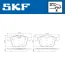 LANDROVER Колодки гальмівні задні Discovery Sport 2,0-2,2 14-, Range Rover Evoque 2,0-2,2 11- SKF VKBP 90142 (фото 2)