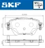 FORD гальмівні колодки задн.Mondeo III 00-,Kangoo 01-,Jaguar X-Type SKF VKBP 90170 (фото 2)