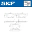 SUZUKI гальмів.колодки задн.Swift IV 10-,SX4 S-Cross 13- SKF VKBP 90192 A (фото 2)