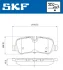 LAND ROVER Гальмівні колодки задн. Range Rover Sport 05-, Discovery 04- SKF VKBP 90257 (фото 2)