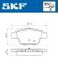FIAT гальмівні колодки задні Stilo,Bravo 1.2 16V-2.4 20V 01- SKF VKBP 90315 (фото 2)