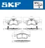 HONDA колодки гальм.задні Civic 12- SKF VKBP 90368 A (фото 2)