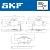 TOYOTA гальмівні колодки задн.Yaris 05-,Honda Civic IX 12- SKF VKBP 90401 A (фото 6)