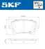 Гальмівні колодки задн AUDI A4/A6/A8 04- VW T5 SKF VKBP 90950 (фото 2)