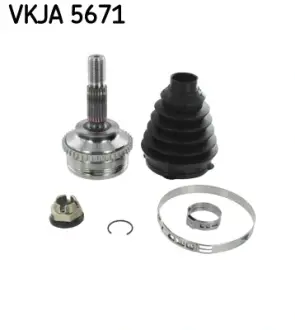 ШРКШ зі змазкою в комплекті SKF VKJA 5671