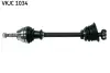 RENAULT піввісь ліва EXPRESS 1.1/1.2/1.6D 0/1- SKF VKJC 1034 (фото 1)