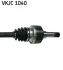 FORD піввісь GALAXY 1.9TDI 96-00 лів. ABS SKF VKJC 1040 (фото 3)