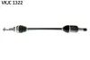 FORD Напіввісь задн. KUGA I 2.0 TDCi 4x4 10-12, VOLVO S60 II (134) D4 AWD 15-18 SKF VKJC 1322 (фото 1)