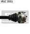 Піввісь SKF VKJC 3551 (фото 3)