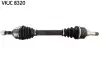 PEUGEOT піввісь 206 98- лів. SKF VKJC 8320 (фото 1)