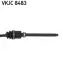 Піввісь SKF VKJC 8483 (фото 3)