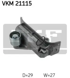 VW натягувач Golf IV,Sharan,Audi A3,4,6,Skoda Octavia 1.8/T 20V (дв.AGN,AGU,ARZ) 96- SKF VKM 21115 (фото 1)