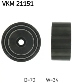 Ролик модуля натягувача ременя SKF VKM 21151